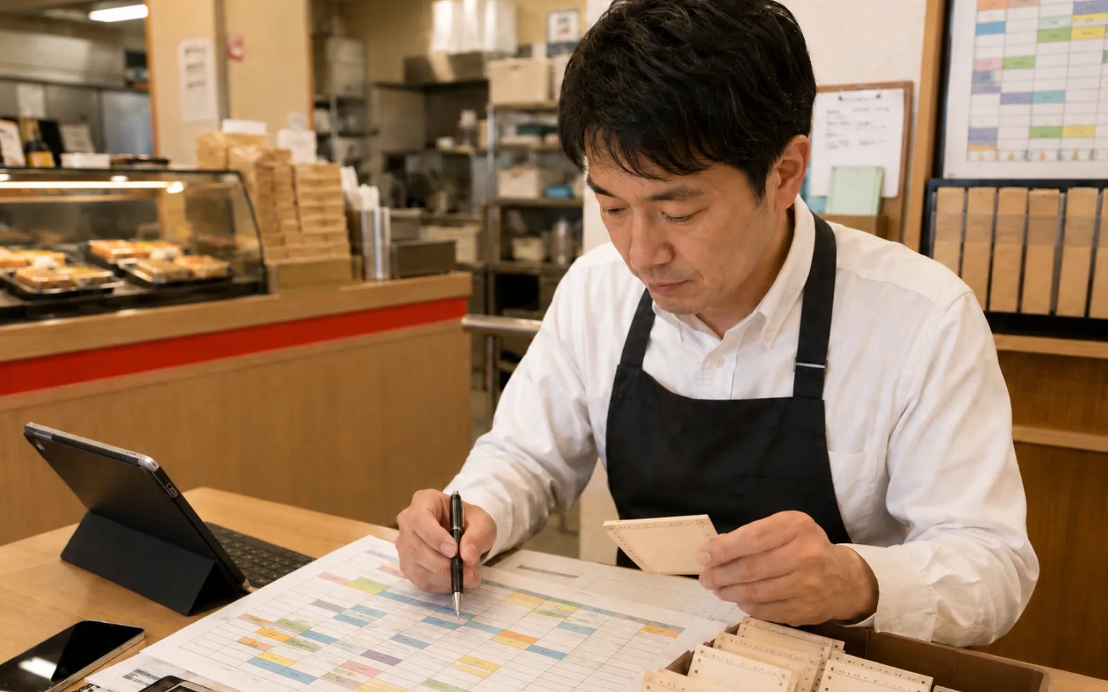 ほっともっとのパート・アルバイト時給管理のイメージ