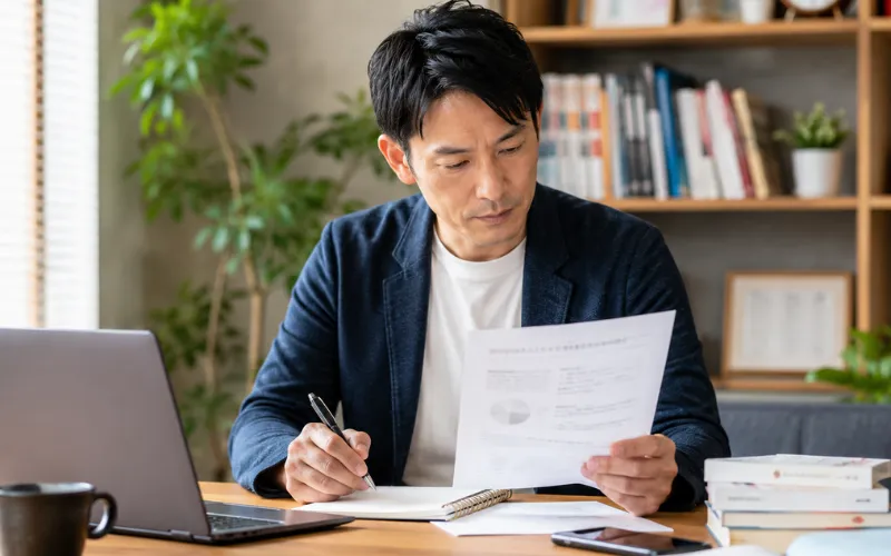 キャリアアップ助成金の申請書類を調べるほっともっとオーナー