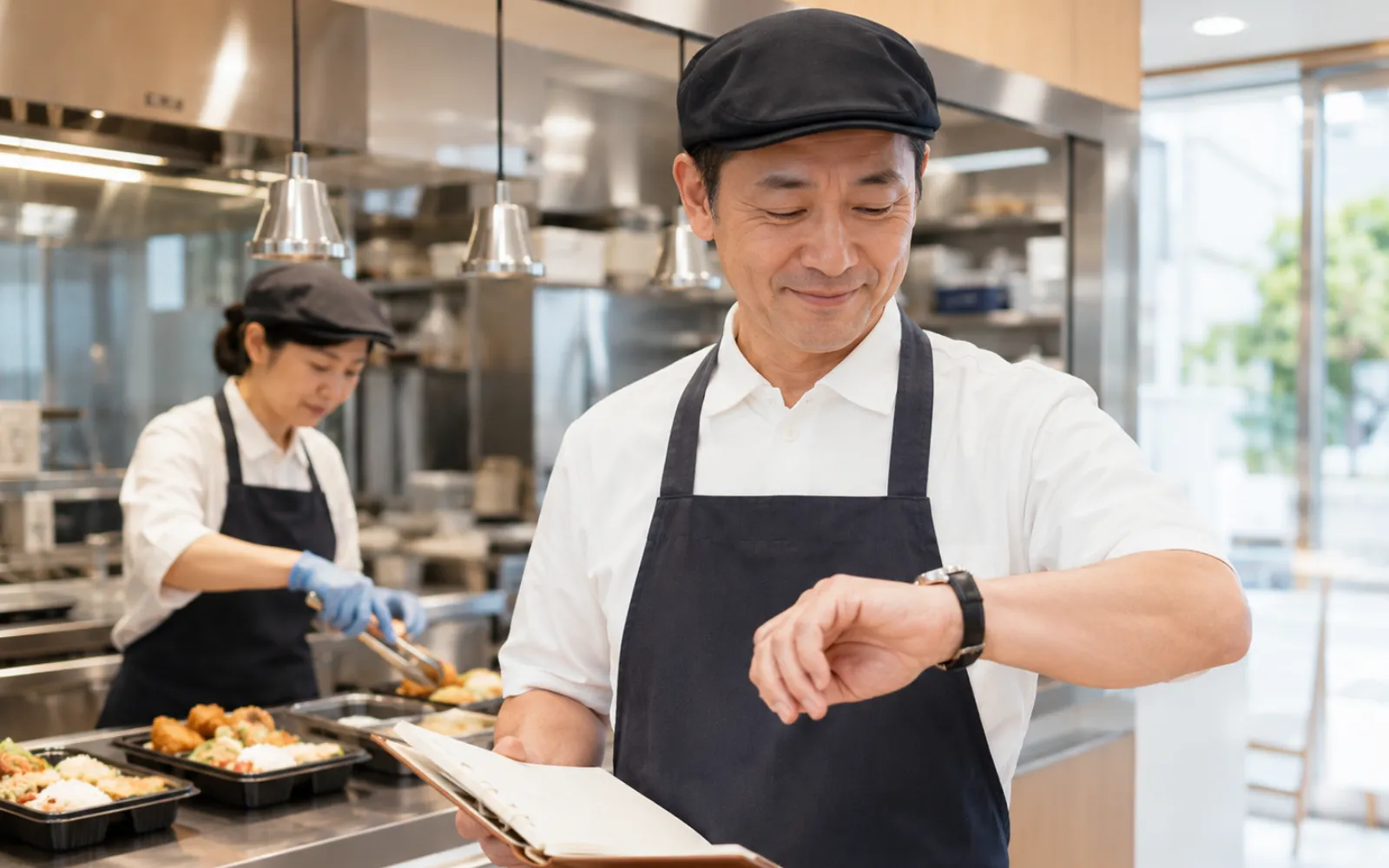 スポット代行で時間が生まれるオーナーのイメージ