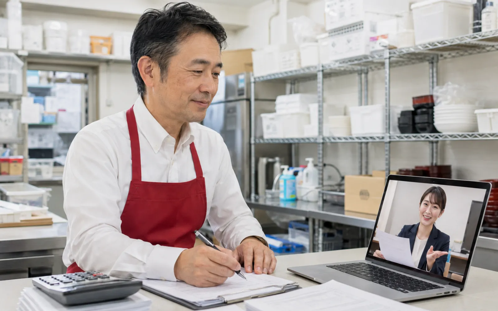 給与計算代行で社会保険手続きを任せるオーナーのイメージ