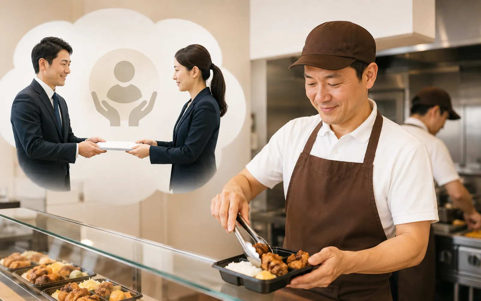 給与計算代行で退職手続きを任せるオーナーのイメージ