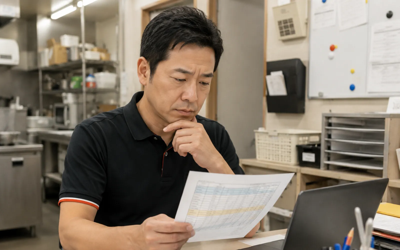 パート・アルバイトの有給付与日数を確認するほっともっとオーナーのイメージ