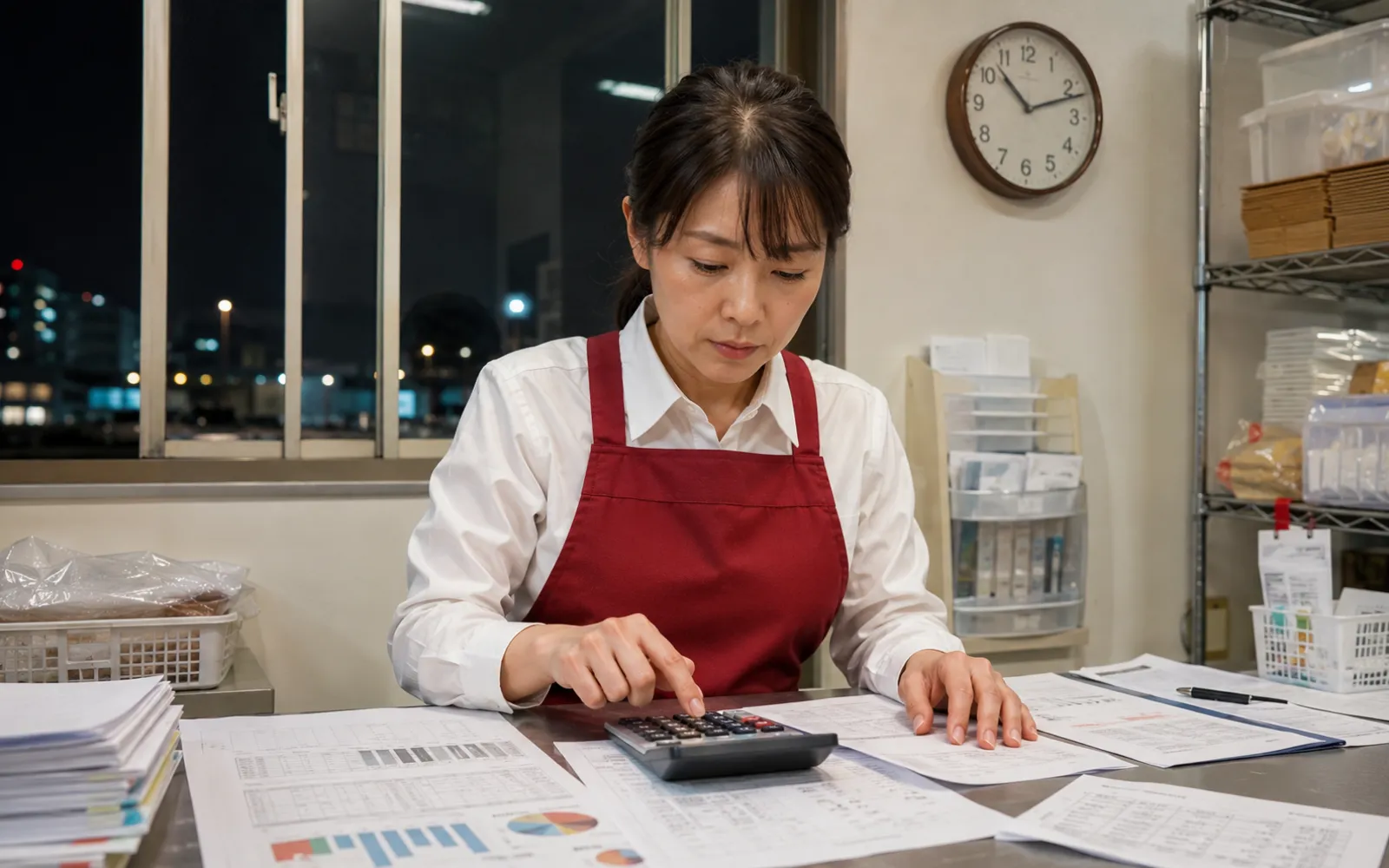 深夜割増賃金の基本を確認するほっともっとオーナーのイメージ