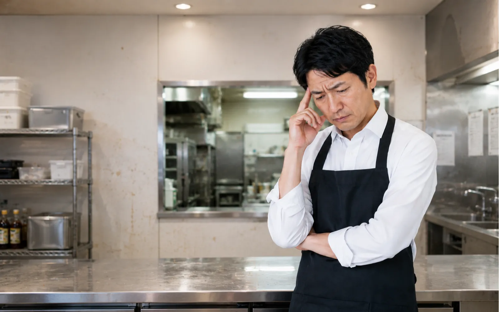 清掃定着の悩みを抱えるほっともっとオーナーのイメージ