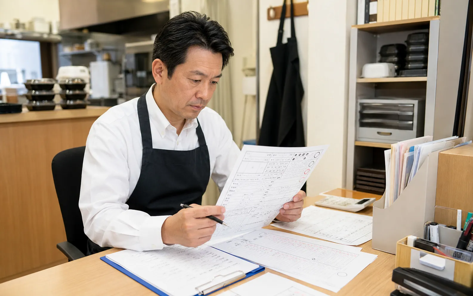 扶養控除等申告書を確認するほっともっとオーナーのイメージ